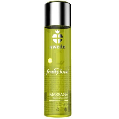 Swede Fruity Love vanilla pear massage oil dispenser