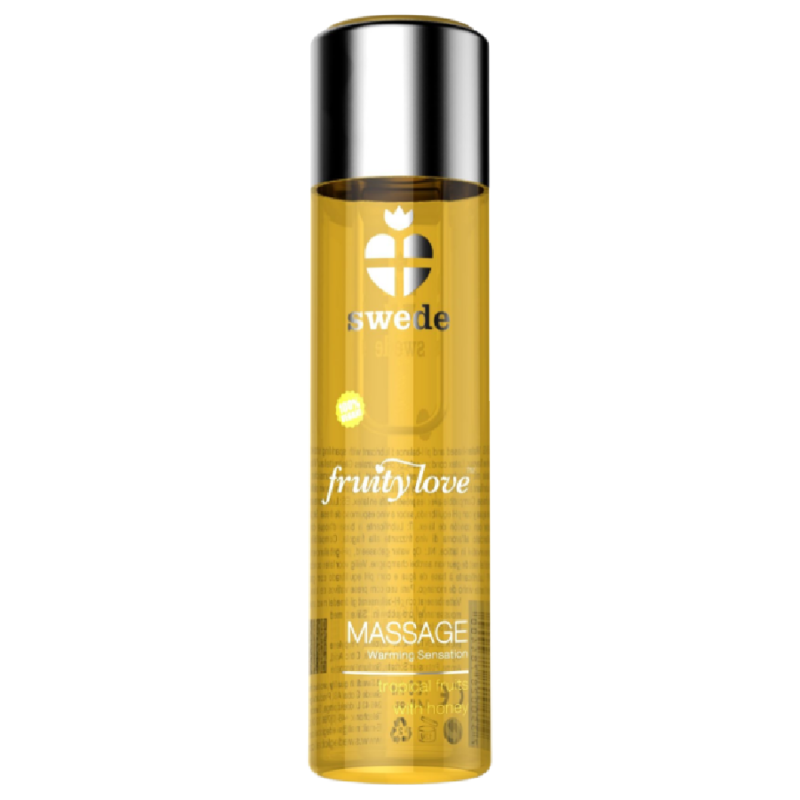 Swede - Fruity Love Warming Effect Massage Oil Tropical Fruity With Honey 120 Ml.