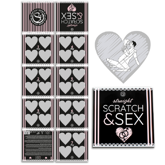 Secretplay - Scratch & Sex Game For Straight Couples (Es/En/Fr/Pt/De)