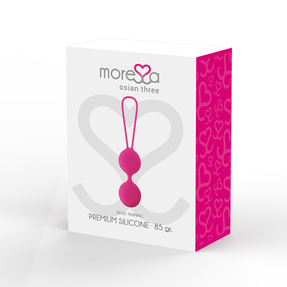 Moressa - Osian Three Premium Silicone Pink