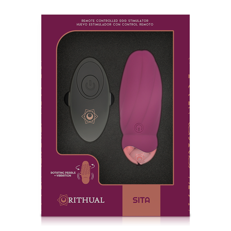 Rithual - Sita Egg Remote Control Bead Rotation + Vibration