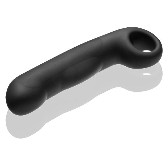 Electrastim - Ovid Silicone Black Dildo