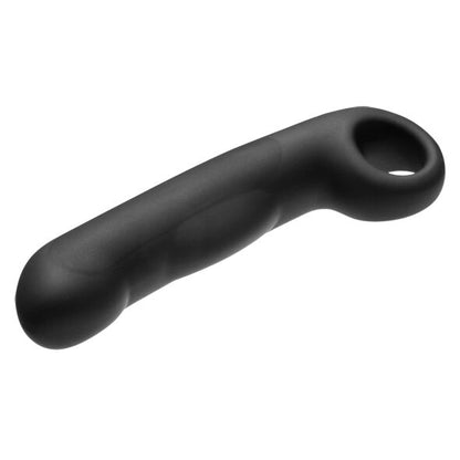 Electrastim - Ovid Silicone Black Dildo