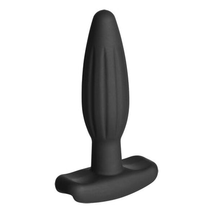 Electrastim - Silicone Black Rocker Butt Plug Small