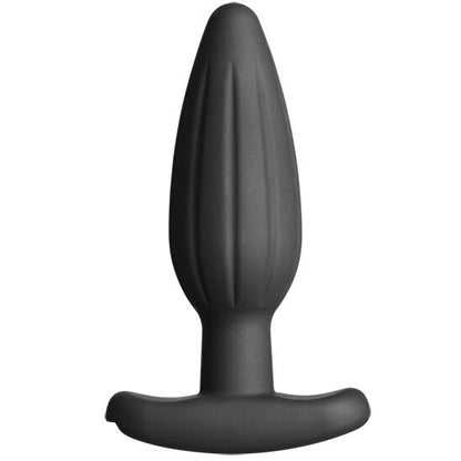 Electrastim - Silicone Black Rocker Butt Plug Medium