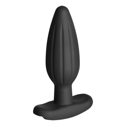 Electrastim - Silicone Black Rocker Butt Plug Medium