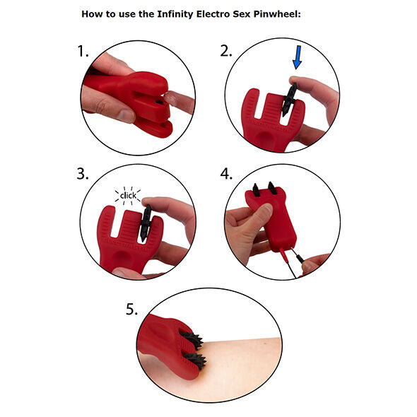 Electrastim - Silicone Fusion Infinity Pinwheel