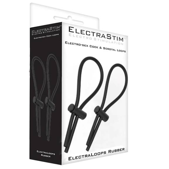 Electrastim - Rubber Adj. Cock And Scrotal Loops