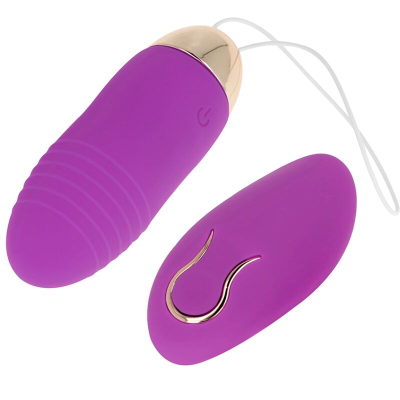 Ohmama - Remote Control Vibrating Egg 10 Speeds Purple