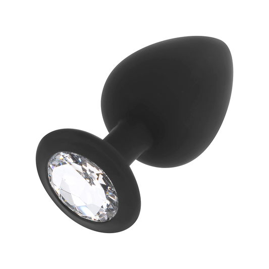 Ohmama - Diamond Silicone Anal Plug Size S 7 Cm