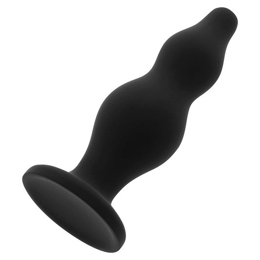 Ohmama - Leveled Silicone Anal Plug 12 Cm