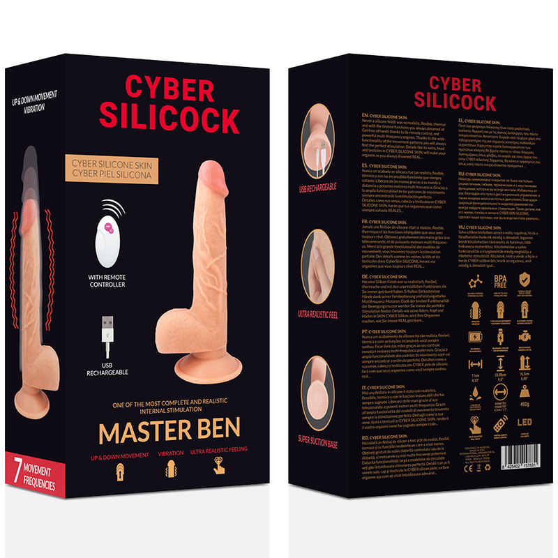 Cyber Silicock - Remote Control Realistic Master Ben 23.88 Cm -O- 4.3 Cm