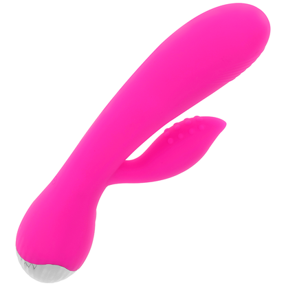 Ohmama - Rechargeable Vibrator With Rabbit 10 Vibration Modes 19 Cm