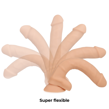 Cock Miller - Harness + Silicone Density Cocksil Articulable 13 Cm