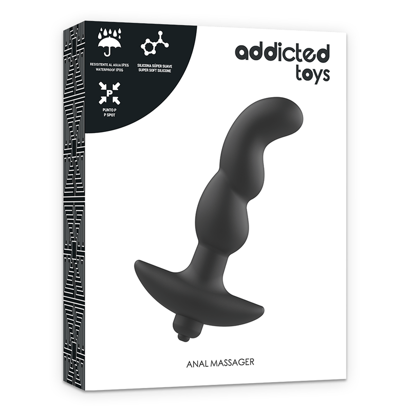 Addicted Toys - Anal Massager Black Vibration Model2