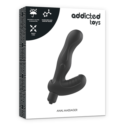 Enjoy powerful P-spot stimulation with the Addicted Toys P-Spot Vibe. Soft silicone and targeted vibrations deliver heightened pleasure and intensified orgasms.5