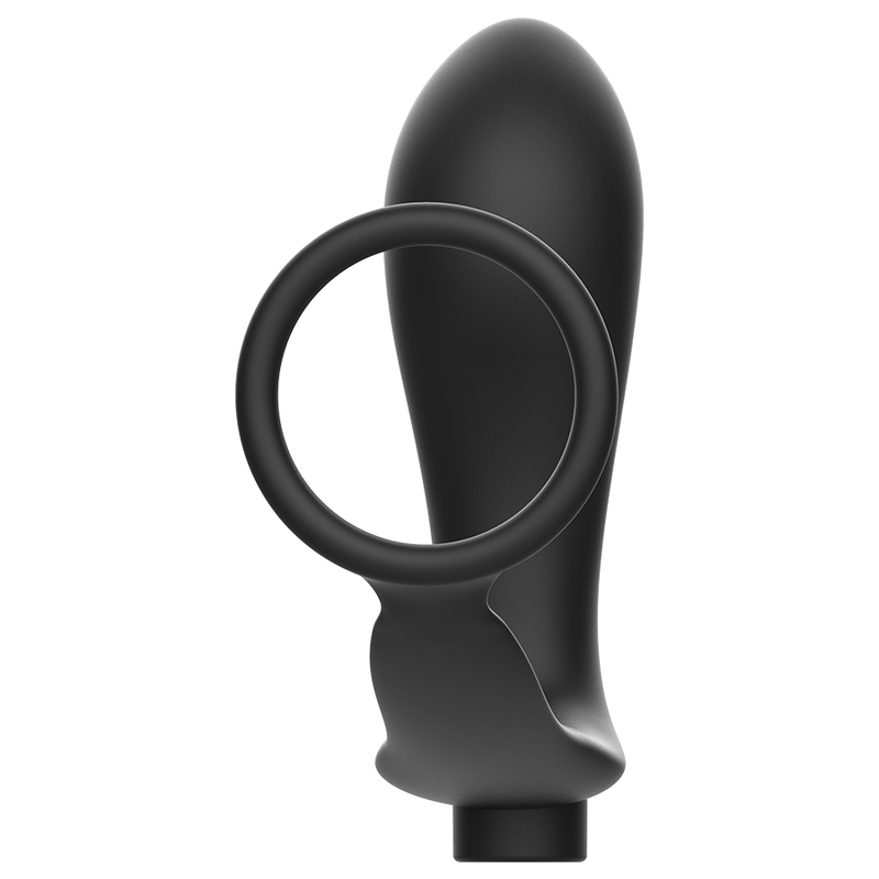 Discover intense pleasure with the Addicted Toys Penis Ring Anal Plug. This rechargeable toy offers dual stimulation with remote control convenience for creative play.4