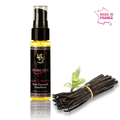 Voulez-Vous Kissable Warming Body Oil, 35 ml – Vanilla – listing visual 3
