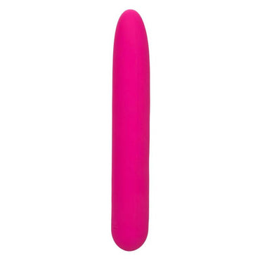 CalExotics Bliss Silicone Vibrator offers 10 speeds, a seamless soft tip, liquid silicone design, USB recharge, and memory chip for smooth, powerful pleasure sessions.2