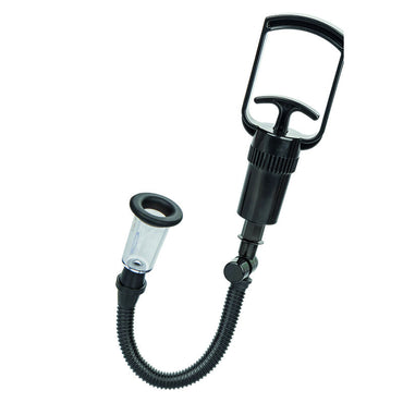 CalExotics Body Pump Kit offers personalized suction with 3 cylinder sizes, soft silicone rings, flexible air hose, and easy-clean design for ultimate intimate enhancement.3